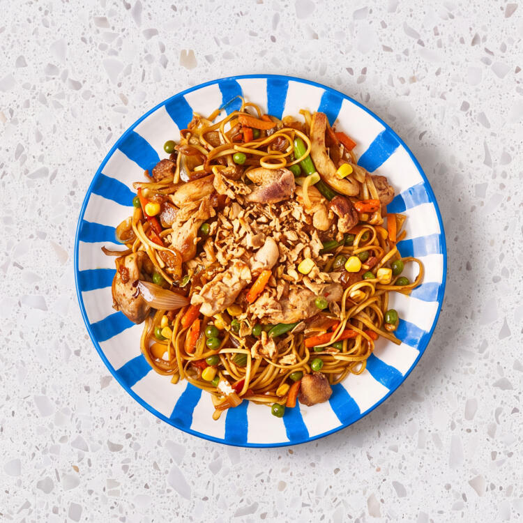 Sweet Chilli Chicken & Garden Veg Noodles